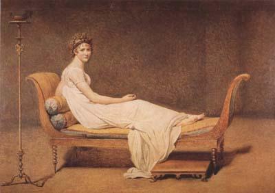 Jacques-Louis David Madme Recamier (mk08) Sweden oil painting art
